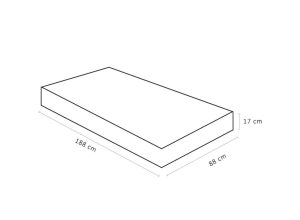 COLCHÃO SOLTEIRÃO D33 17CM