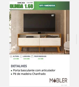 BANCADA OLINDA  1.60  COD 890