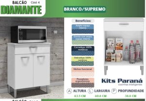 BALCÃO DIAMANTE  cód 4